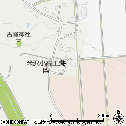 山形県米沢市竹井2360周辺の地図