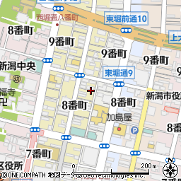 麺亭周辺の地図