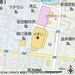 宮脇書店新潟東店周辺の地図