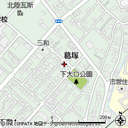 新潟県新潟市北区葛塚4592周辺の地図