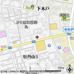 日本バプテスト連盟新潟主の港キリスト教会周辺の地図