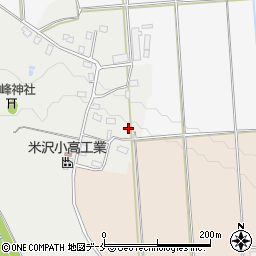 山形県米沢市竹井2290周辺の地図