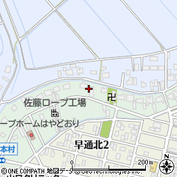 新潟県新潟市北区早通125周辺の地図