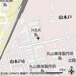 株式会社川田周辺の地図