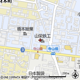 山栄鉄工株式会社周辺の地図