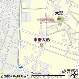 新潟市役所　東区役所区民生活課大形連絡所周辺の地図
