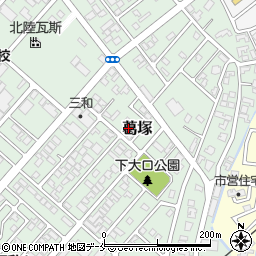 新潟県新潟市北区葛塚4672周辺の地図