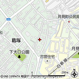 新潟県新潟市北区葛塚3086周辺の地図