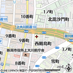 セブンイレブン新潟住吉町店周辺の地図