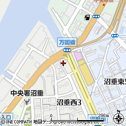 株式会社シーケイエス・チューキ　新潟営業所周辺の地図