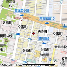 新潟県新潟市中央区古町通９番町1459の地図 住所一覧検索 地図マピオン