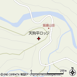 天狗平ロッジ周辺の地図