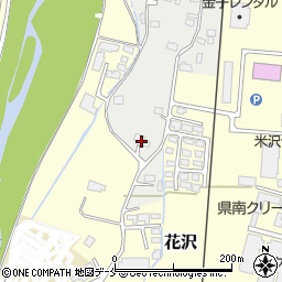 山形県米沢市花沢町3211周辺の地図