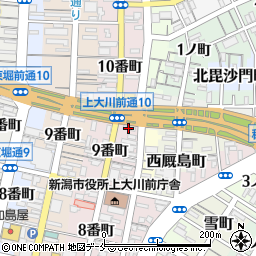 薄田米店周辺の地図