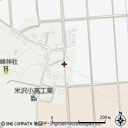 山形県米沢市竹井2378周辺の地図