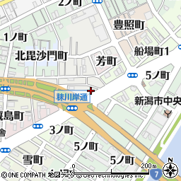 新潟県新潟市中央区並木町2396周辺の地図