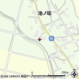 新潟県新発田市池ノ端1217周辺の地図