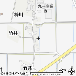 山形県米沢市竹井1207-13周辺の地図