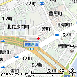 新潟県新潟市中央区並木町2398周辺の地図