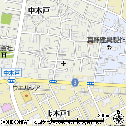 美津荘周辺の地図