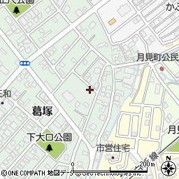 新潟県新潟市北区葛塚436周辺の地図