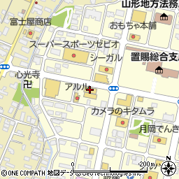 東京靴流通センター　米沢店周辺の地図
