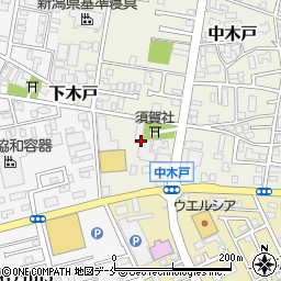 お宝中古市場新潟赤道店周辺の地図