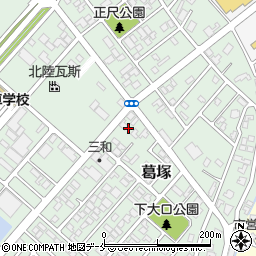 新潟県新潟市北区葛塚4664周辺の地図