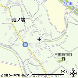 新潟県新発田市池ノ端850周辺の地図