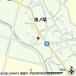 新潟県新発田市池ノ端565周辺の地図