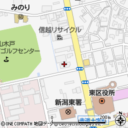 リコーリース株式会社　新潟駐在所周辺の地図