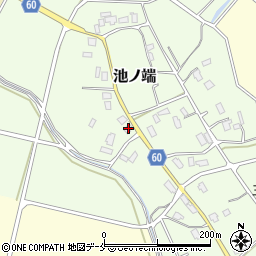 新潟県新発田市池ノ端566周辺の地図