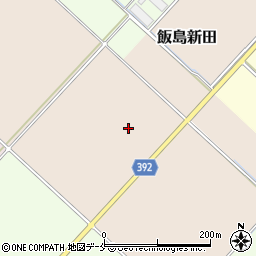 新潟県新発田市飯島新田周辺の地図