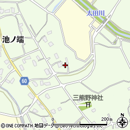 新潟県新発田市池ノ端896周辺の地図