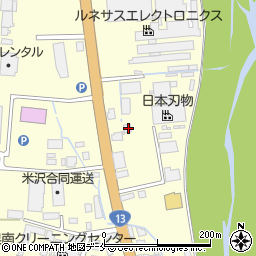 山形県米沢市花沢3158周辺の地図