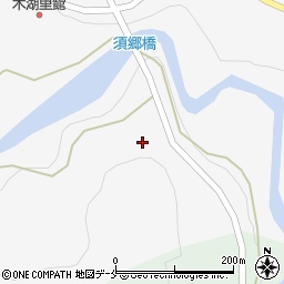 山形県西置賜郡飯豊町須郷周辺の地図