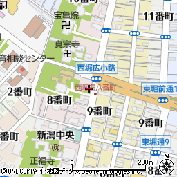 東亜塗装工業新潟支店周辺の地図