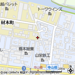 阿賀野オート周辺の地図