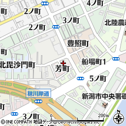 保険クリニック新潟店周辺の地図