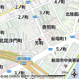 株式会社エフピーエム新潟支店周辺の地図