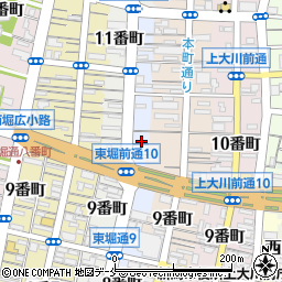 日本将棋連盟新潟王将会支部周辺の地図