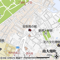 安吾風の館周辺の地図