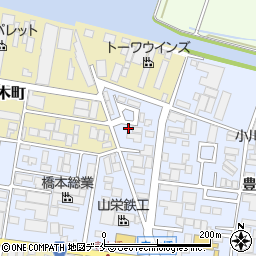 灯油宅配ニイガタ新潟配送センター周辺の地図
