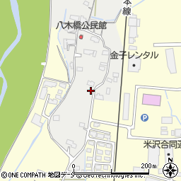山形県米沢市花沢町3233周辺の地図