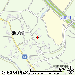 新潟県新発田市池ノ端883周辺の地図