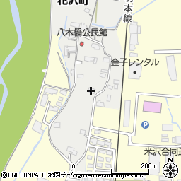 山形県米沢市花沢町3234周辺の地図