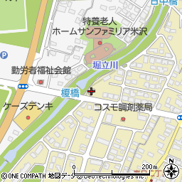 春日団地集会所周辺の地図