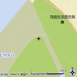 福島県福島市飯坂町茂庭屶振周辺の地図