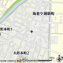 新潟県新潟市東区海老ケ瀬新町3周辺の地図