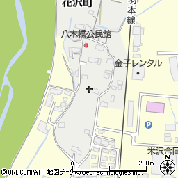 山形県米沢市花沢町3230周辺の地図